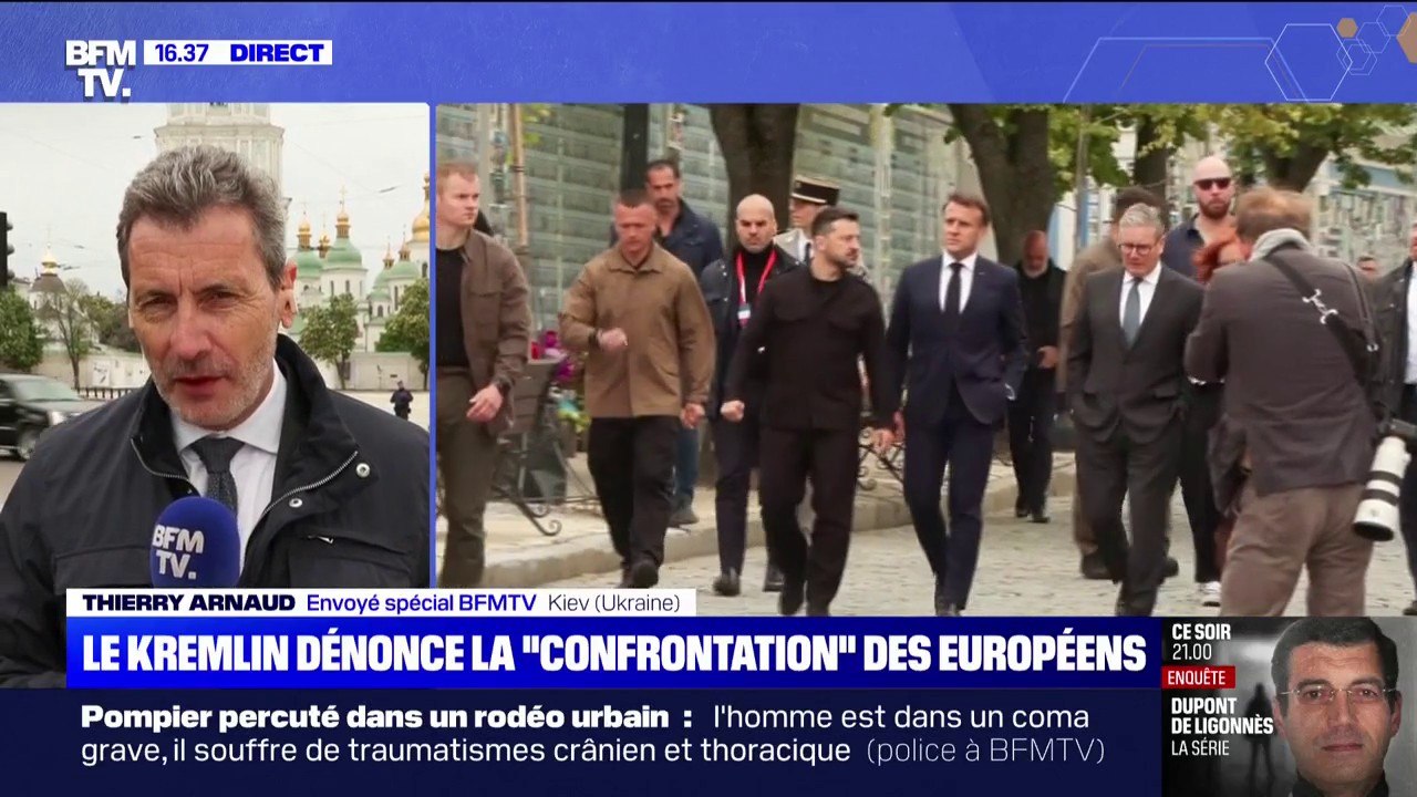 Sommet à Kiev: le Kremlin dénonce la "confrontation" des Européens