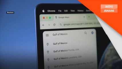 Mexico failkan saman terhadap Google kerana tukar nama Gulf of Mexico