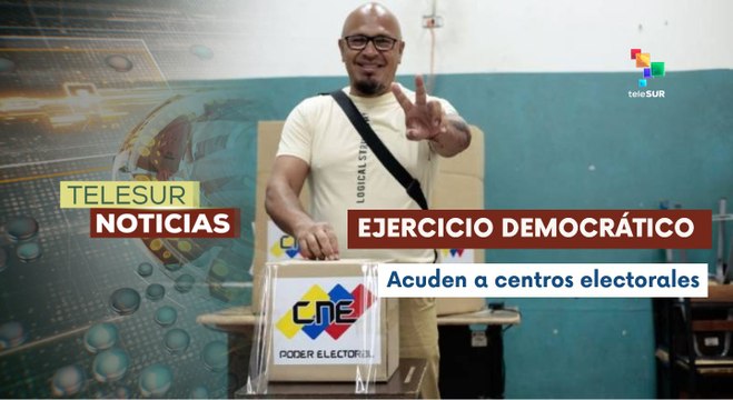 Gran participación desde altas horas en simulacro electoral en Venezuela