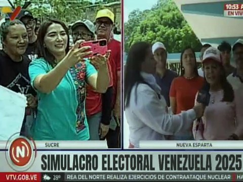 Nueva Esparta | Candidata Marisel Velásquez ejerce su voto y llama al pueblo a participar