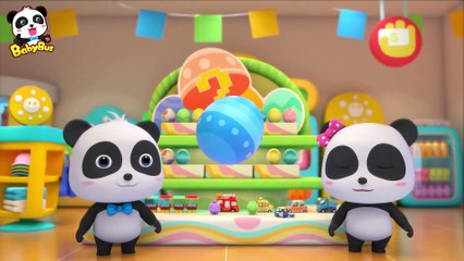 Five Little Monkeys _ Color Song _ Nursery Rhymes _ Toddler Song _ Kids Cartoon _ BabyBus(1080P_HD)