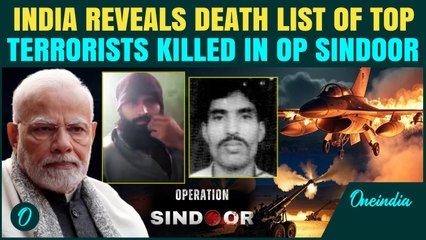 India REVEALS Terrorists ELIMINATED in Operation SINDOOR | Masood Azhar’s JEM Network Crushed