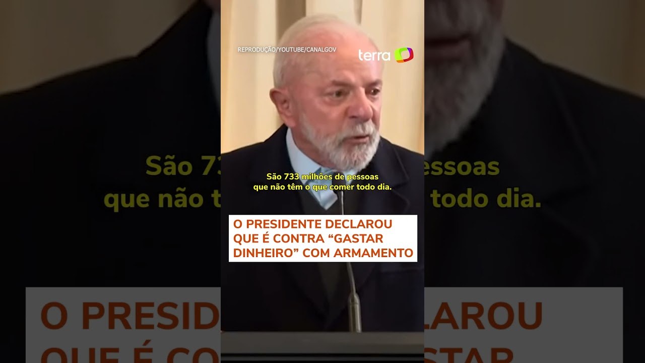 Na Rússia, Lula afirma que conversou com Putin sobre guerra na Ucrânia #shorts
