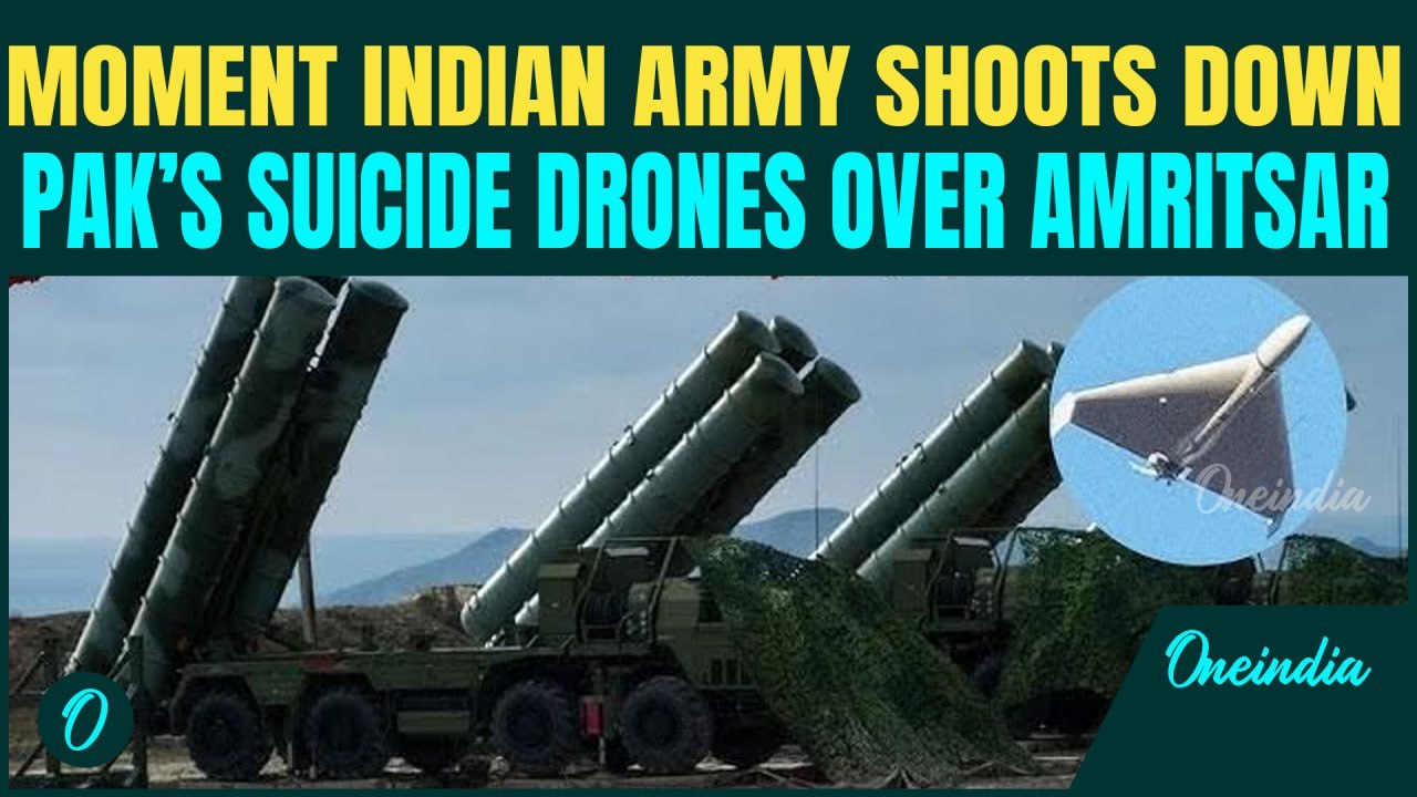 Watch India Army OBLITERATE Pakistan’s Kamikaze Drones in Seconds | Chilling Footage from Amritsar