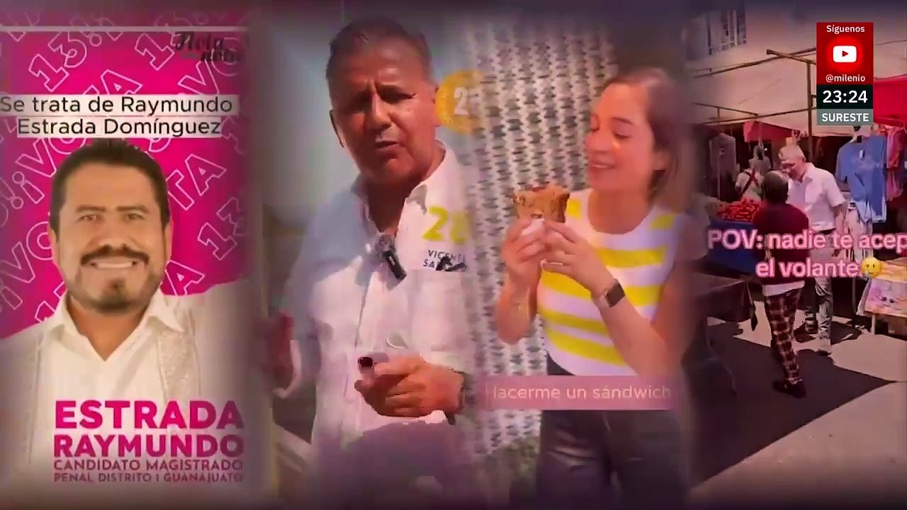 Campañas de la elección judicial no terminan por más ridículos que siguen haciendo