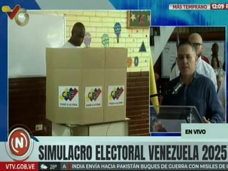 Vpdte. del CNE Quintero: Tenemos desplegados más de 35 mil funcionarios de distintos entes a nivel nacional