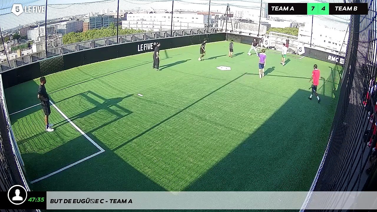 But de Eugène C - Team A