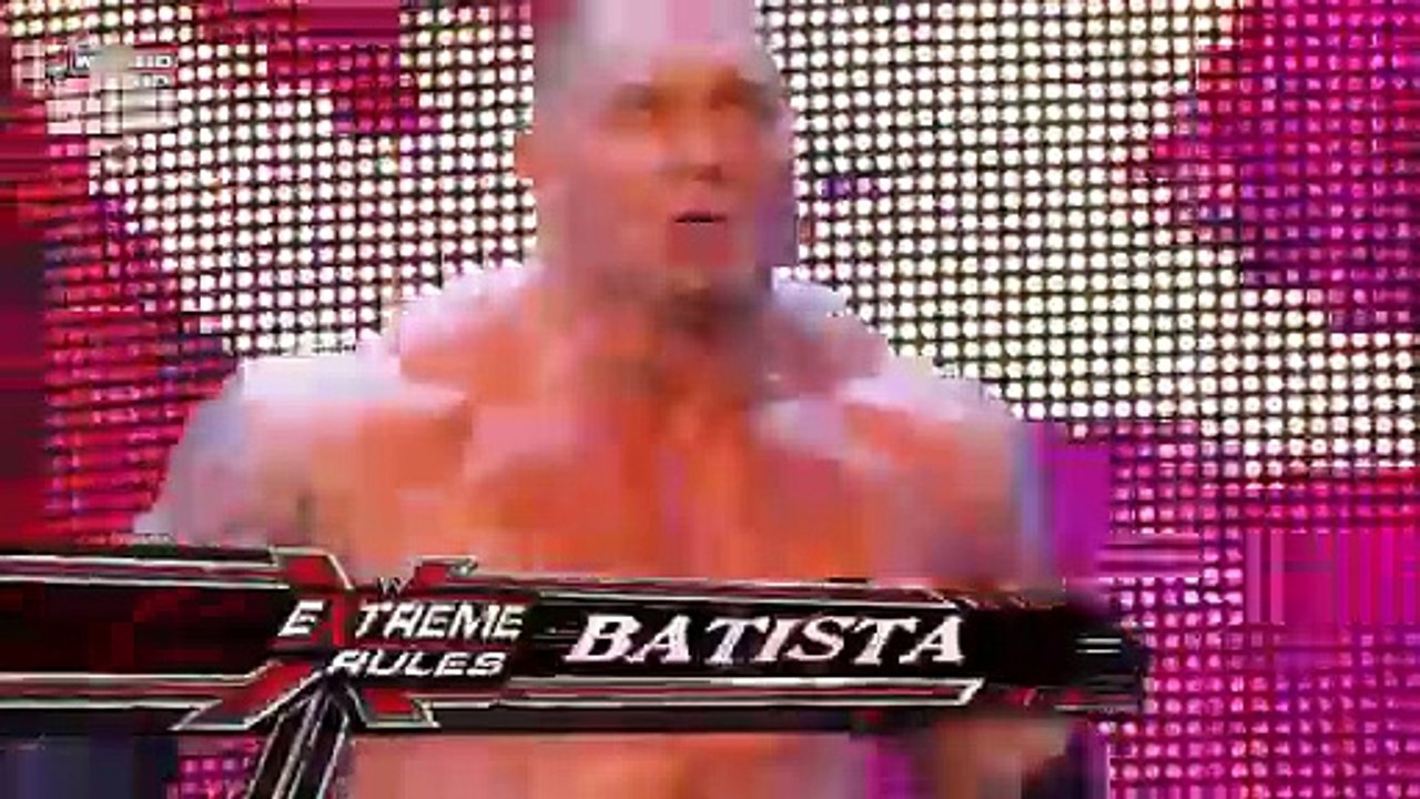 Batista vs Randy Orton-Extreme Rules 2009