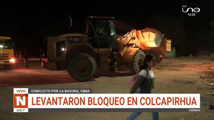levantan bloqueo en colcapirhua