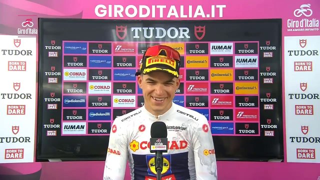 Cycling - Giro d'Italia 2025 - Mathias Vacek : It's not every day you get a white jersey on a Grand tour