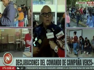 Jorge Rodríguez: Oposición adopta un comportamiento esquizoide para evitar aceptar los resultados