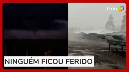 Tornado provoca destruição em cidade do Rio Grande do Sul