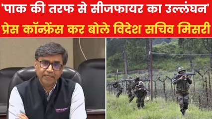 'पाक ने तोड़ा सीजफायर, सेना को सख्त कदम उठाने के आदेश', देखें MEA का बयान