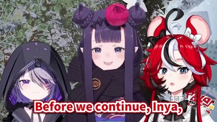 Bae Asked Ina the Price of Commission Art for her New MV Ina 【HololiveEN】