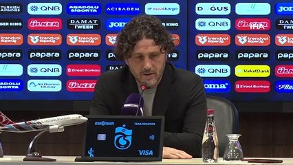 Fatih Tekke: "Cesaretimizi kıracak bir şey yaşamadık"