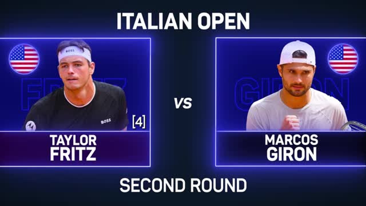 Fritz stunned by Giron in Rome