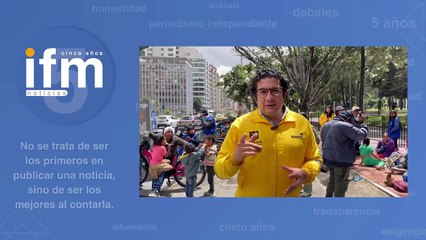 Roberto Angulo, Secretario de Integración Social sobre los niños Emberá