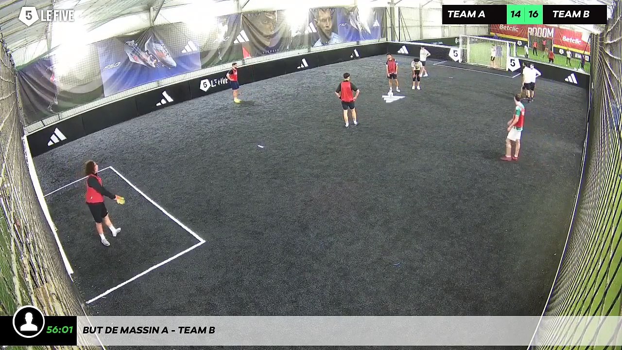 But de Massin A - Team B