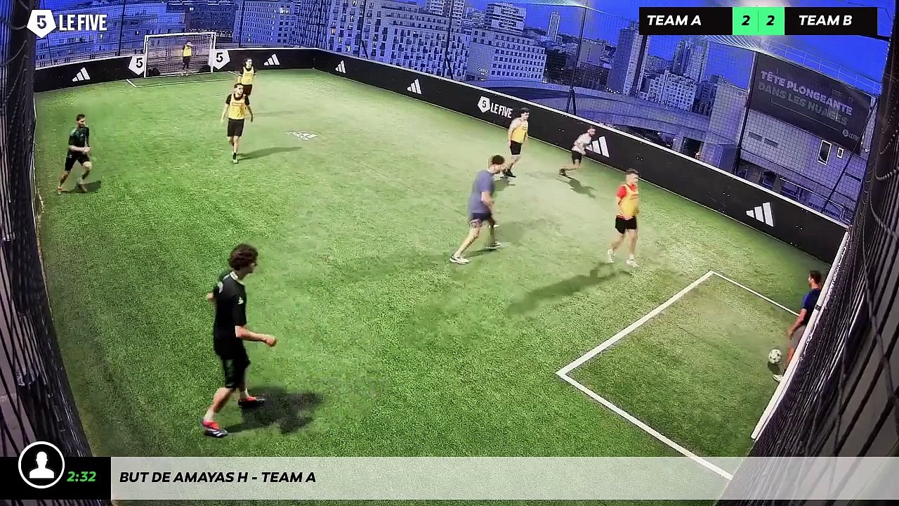 But de Amayas H - Team A