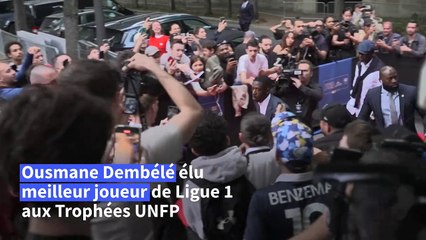 Trophées UNFP: "C’est le moment de gagner cette Ligue des champions", estime Dembélé