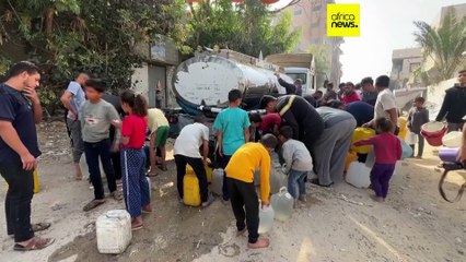 Gaza : pénurie d'eau, les habitants contraints de boire de l'eau salée