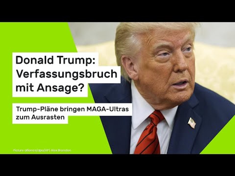 Donald Trump: Verfassungsbruch mit Ansage? Trump-Pläne bringen MAGA-Ultras zum Ausrasten