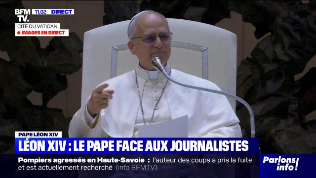 Merci pour votre service de la vérité : le pape Léon XIV s'adresse aux journalistes
