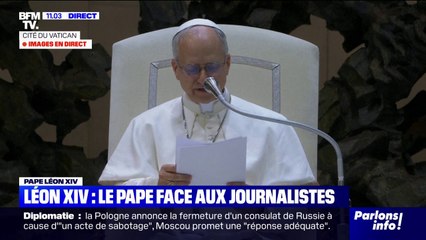Le pape Léon XIV appelle à "réfuter le paradigme de la guerre"