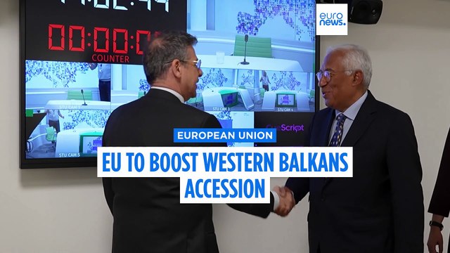 Albania and Montenegro could join the EU before the others, Costa tells Euronews