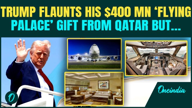 Trump's Air Force One 2.0? Trump’s $400 Million “Flying Palace” Gift from Qatar Sparks Controversy