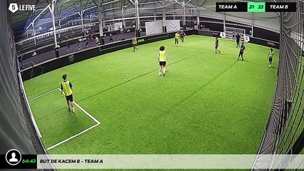 But de Kacem B - Team A