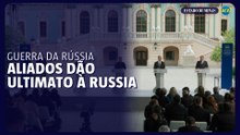 Aliados da Ucrânia dão ultimato à Rússia para que aceite trégua de 30 dias