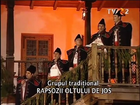 Grupul traditional „Rapsozii Oltului de Jos” - Marioara de la munte (Popasuri folclorice - TVR 2 - 27.12.2013)