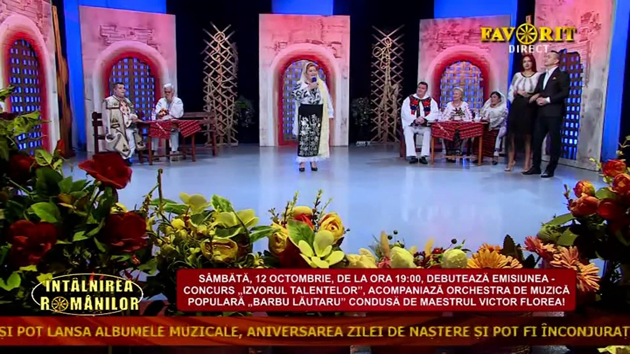 Geta Postolache - Am trecut lume prin tine(Intalnirea romanilor - Favorit TV - 03.10.2024)