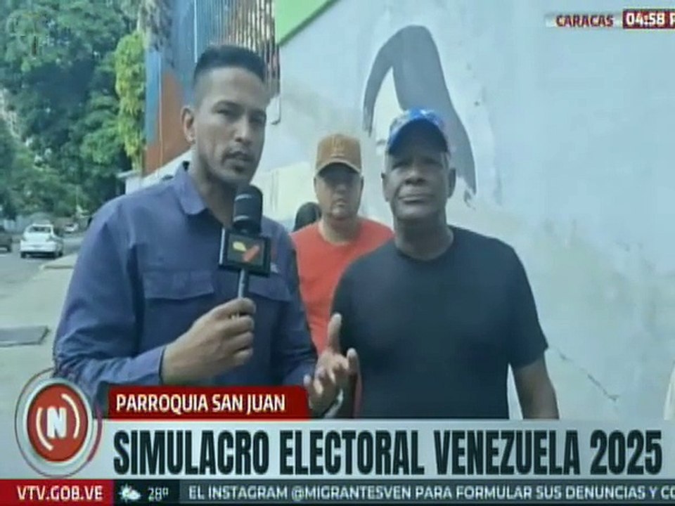 Caracas | Habitantes de la parroquia San Juan dicen presente en el simulacro electoral