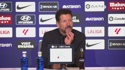 SIMEONE y el cambio de DISCURSO de "OBJETIVO" a "NECESIDAD" de clasificar al ATLÉTICO en la CHAMPIONS