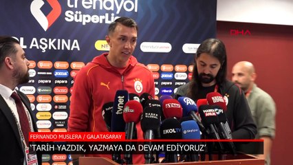 Galatasaray'da Muslera: Üst üste şampiyon olmayı hedefliyoruz