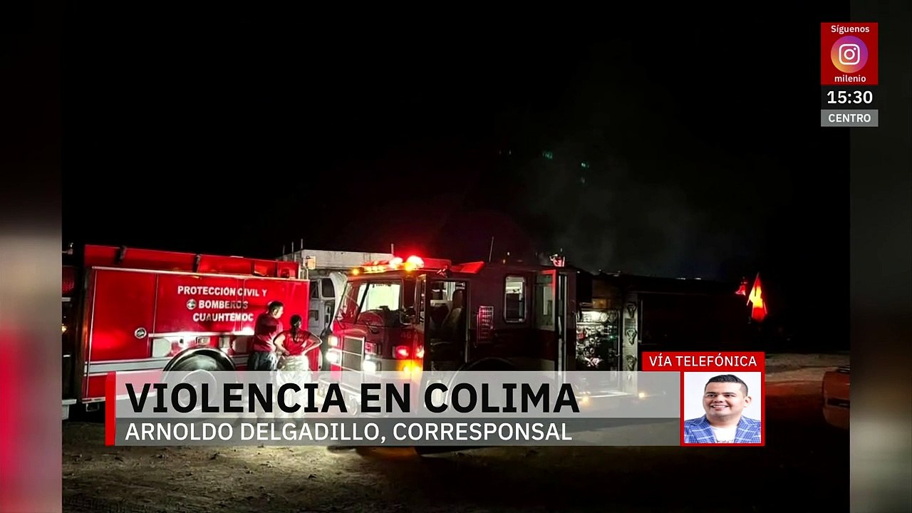 Continúa ola de violencia en Colima; se registran asesinatos y quema de vehículos