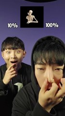 10% vs 100% #beatbox