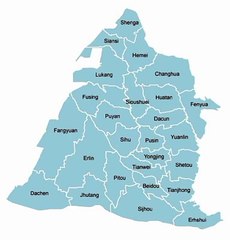 Map of Changhua County. Peta Kabupaten Changhua. Peta Daerah Changhua. Changhua County Map. Map of County of Changhua. County of Changhua Map. Map of Changhua. Peta Changhua. Changhua Map. 彰化县地图. 彰化地图. Carte du comté de Changhua. Carte de Changhua