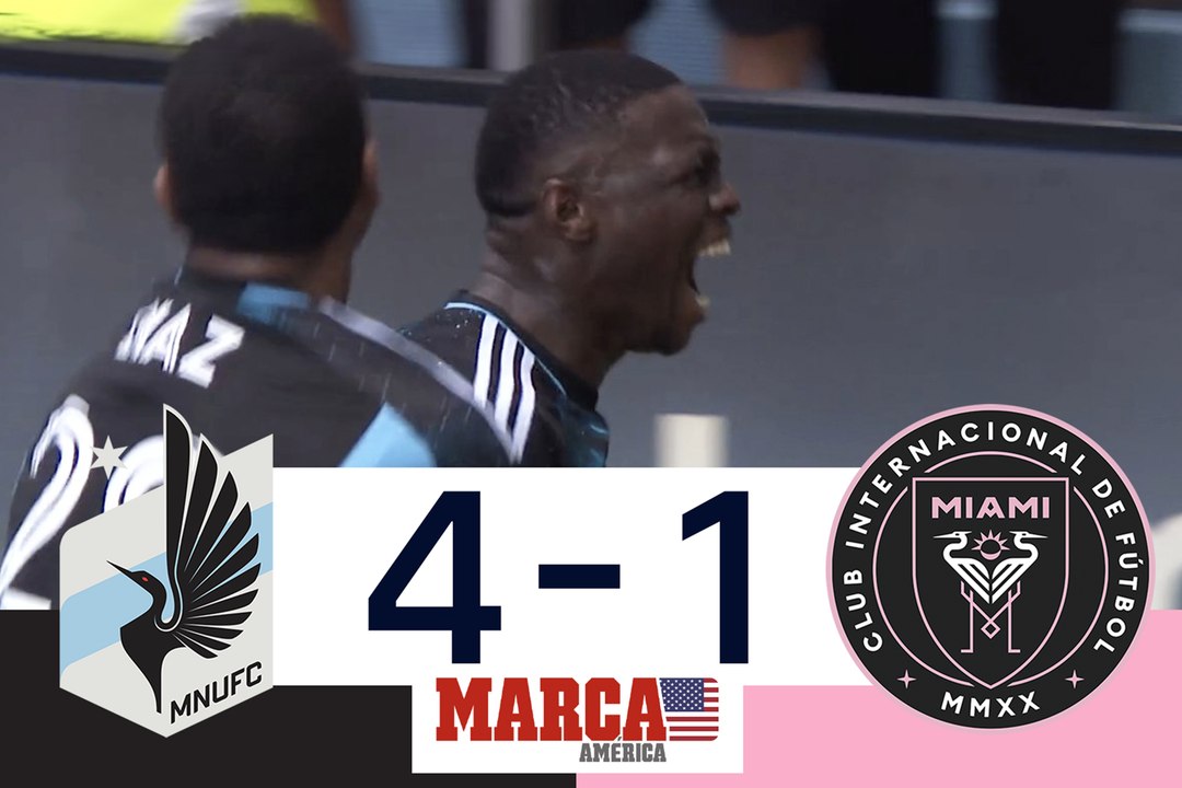 Messi y el Inter sufren dura derrota I Minnesota 4-1 Inter Miami I Resumen y goles I MLS