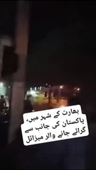 Pakistani Missiles on India live video