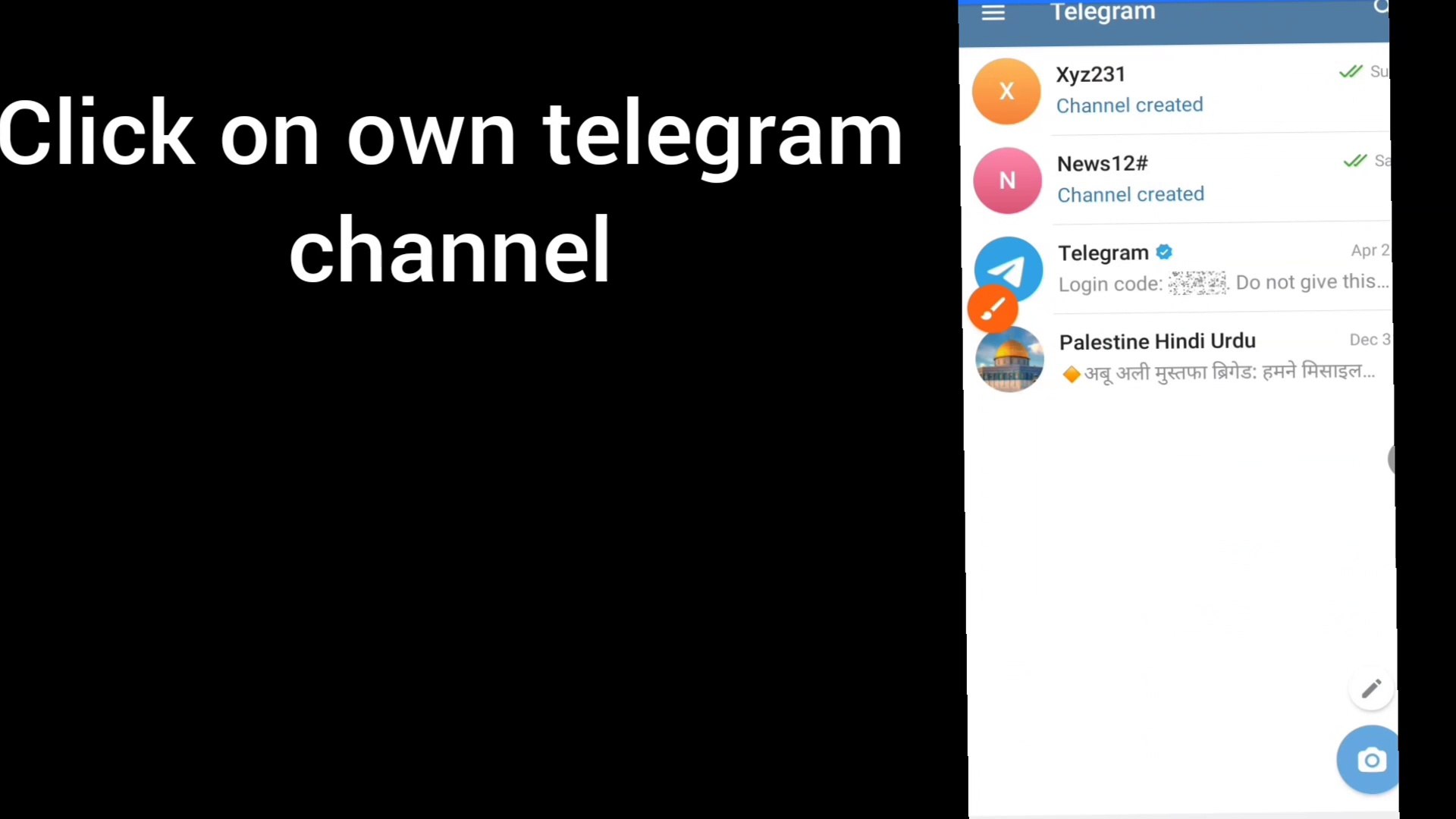 How to delete telegram channel permanently
