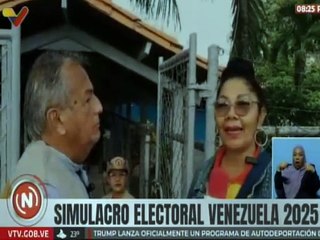 Pueblo de Falcón participó de forma activa este 10-M en el simulacro electoral