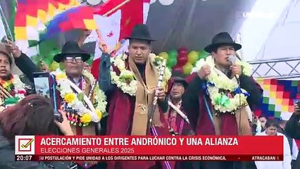 Cronenbold da a conocer la alianza que está cerca de cerrar con Andrónico como su candidato