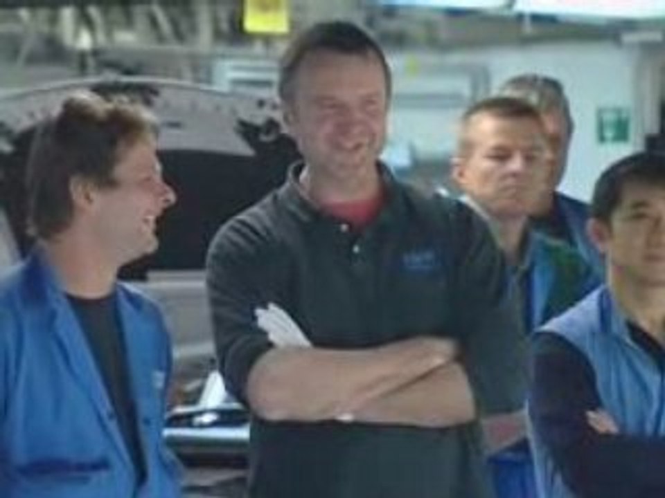 Nick Heidfeld visits BMW Munich