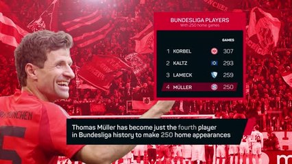 One more milestone for Müller in final Bayern home game