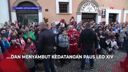 Paus Leo XIV Berdoa di Makam Paus Fransiskus dan Sapa Warga di Roma