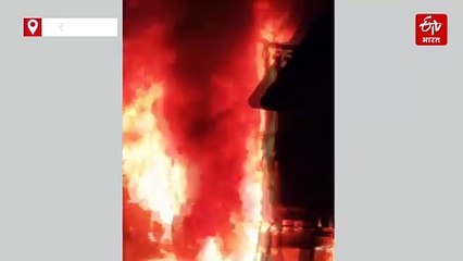 सिरोही: नेशनल हाईवे पर धूं-धूं कर जल उठा ट्रक, इसमें क्या भरा था जानिए...