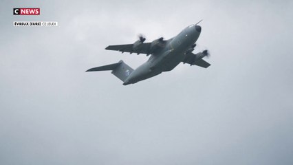 Un exercice militaire européen à la base d'Evreux